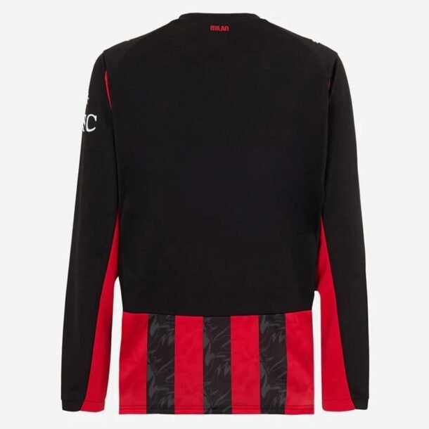 Maillot AC Milan Domicile Manches Longues 2025/2026