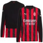 Maillot AC Milan Domicile Manches Longues 2025/2026