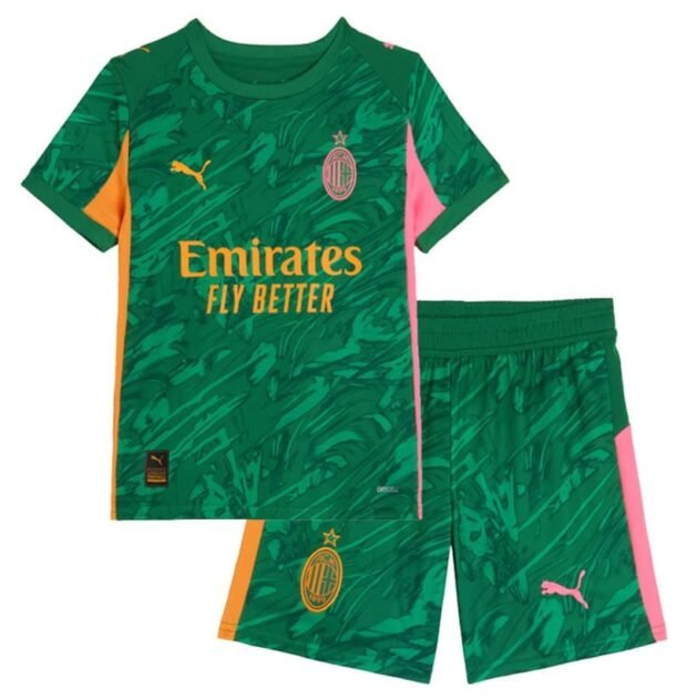 Maillot AC Milan Gardien Third Enfant 2025/26 Maillot AC Milan Gardien Third Enfant 2025/26