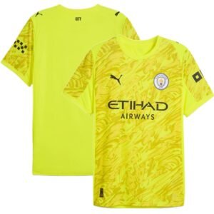 Maillot Manchester City Gardien 2025/2026 Jaune
