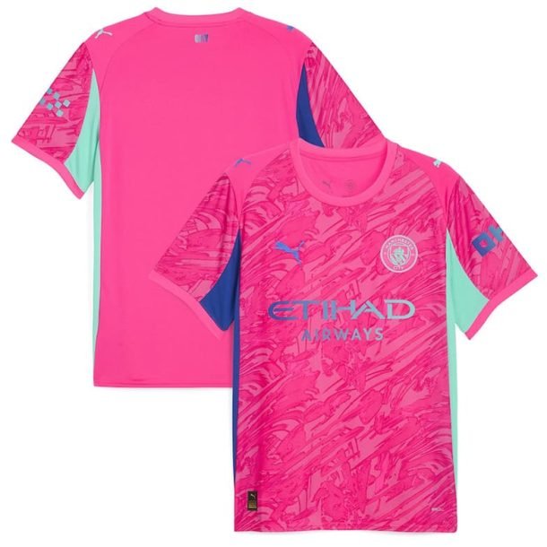 Maillot Manchester City Gardien 2025/2026 Rose