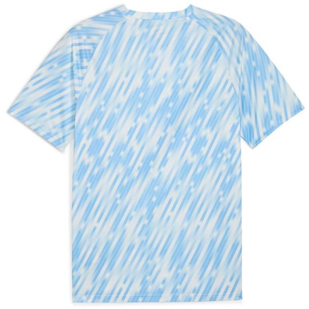 Maillot Manchester City Pré-Match 2025/26 Bleu Blanc