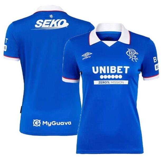 Maillot Rangers Domicile Femme 2025/2026 Maillot Rangers Domicile Femme 2025/2026