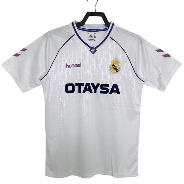 Maillot Rétro Real Madrid Domicile 1990/1991 Maillot Rétro Real Madrid Domicile 1990/1991
