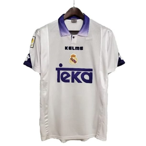Maillot Rétro Real Madrid Domicile 1997/1998