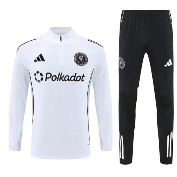 Survêtement Inter Miami 2025/26 blanc noir
