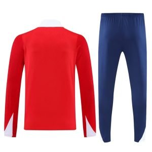 Survêtement PSG 2025/26 rouge bleu