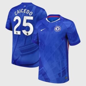 Maillot Chelsea Caicedo Domicile 2025/2026