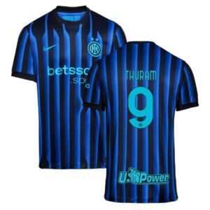 Maillot Inter Milan Thuram Domicile 2025-2026