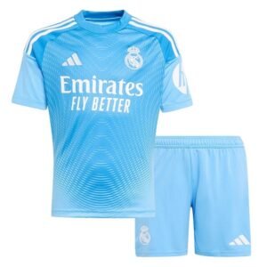 Maillot Real Madrid Gardien Enfant 2025/2026 Bleu