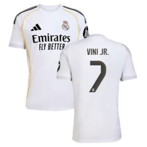 Maillot Real Madrid Vini Jr Domicile 2025-2026