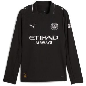 Maillot Manchester City Extérieur Manches Longues 2025/2026 – Image 2