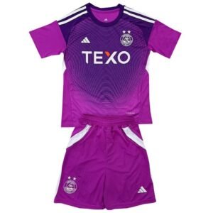 Maillot Aberdeen Gardien Enfant 2025/2026 Violet