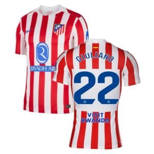 Maillot Atletico Madrid Giuliano Domicile 2025/2026