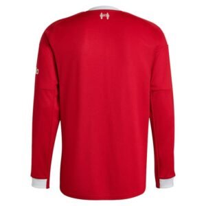 Maillot Liverpool Domicile Manches Longues 2025/2026 – Image 3