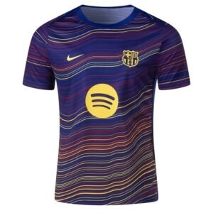 Maillot Barcelone Pré-Match 2025/2026 Bleu – Image 2
