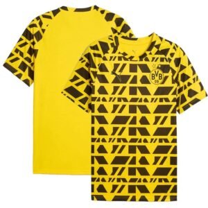 Maillot Borussia Dortmund Pré-Match 2025/26 Jaune Noir