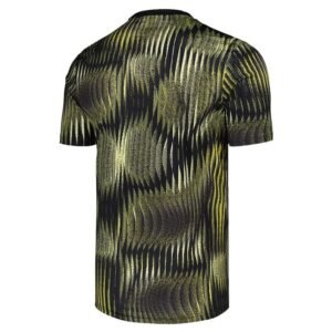 Maillot Leeds United Pré-Match 2025/26 Noir Jaune – Image 3