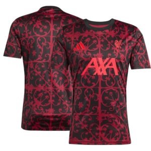 Maillot Liverpool Pré-Match 2025/26 Rouge Noir