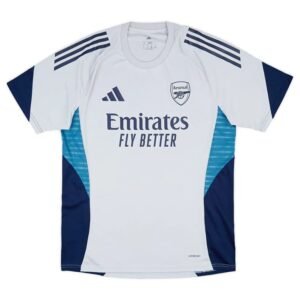 Maillot Training Arsenal 2025/26 Blanc Bleu
