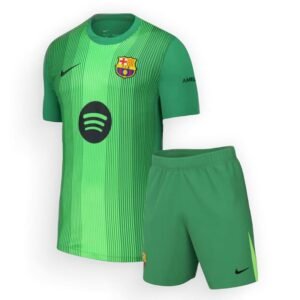 Maillot Barcelone Gardien Enfant 2025/2026 -Vert