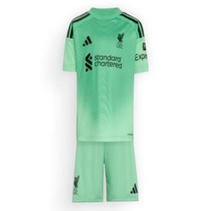 Maillot Liverpool Gardien Enfant 2025/2026 -Vert
