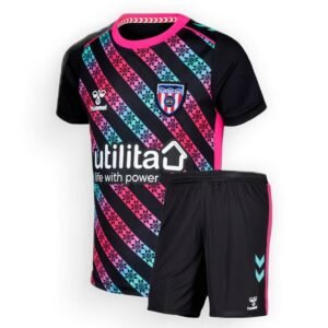 Maillot Sunderland Gardien Enfant 2025/26 -Rouge Bleu Noir