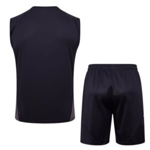 Ensemble Maillot Debardeur Arsenal 2025/2026 Noir – Image 2