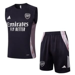 Ensemble Maillot Debardeur Arsenal 2025/2026 Noir