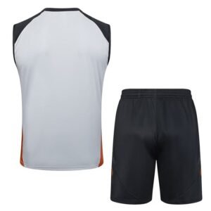 Ensemble Maillot Debardeur Benfica 25/26 Gris Rouge Noir – Image 2