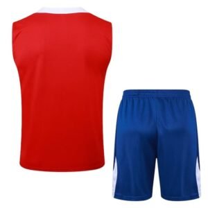 Ensemble Maillot Debardeur PSG 25/26 Rouge Blanc Bleu – Image 2