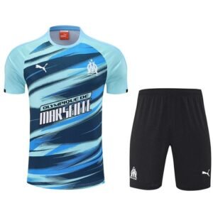 Ensemble Maillot Faster Marseille 2025/26 Bleu Noir