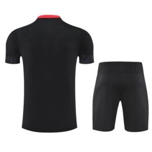 Ensemble Maillot Training AC Milan 2025/26 Noir Rouge – Image 3