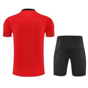 Ensemble Maillot Training AC Milan 2025/26 Rouge Noir – Image 3