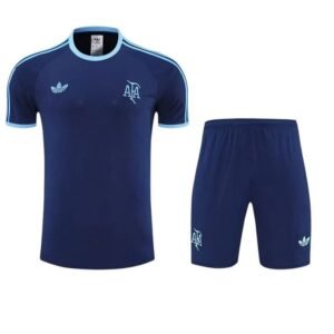 Ensemble Maillot Training Argentine 2025 Bleu