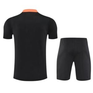 Ensemble Maillot Training Bresil 2025/26 Noir Orange – Image 3