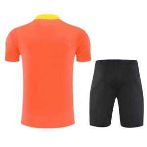Ensemble Maillot Training Bresil 25/26 Orange Jaune Noir – Image 3