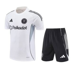 Ensemble Maillot Training Inter Miami 2025/26 Blanc Noir
