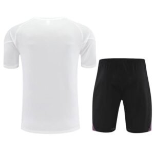 Ensemble Maillot Training Manchester United 2025/26 Blanc Noir – Image 3