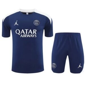 Ensemble Maillot Training PSG 2025/26 Bleu Blanc – Image 2