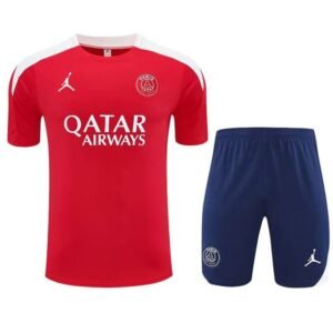Ensemble Maillot Training PSG 25/26 Rouge Blanc Bleu – Image 2
