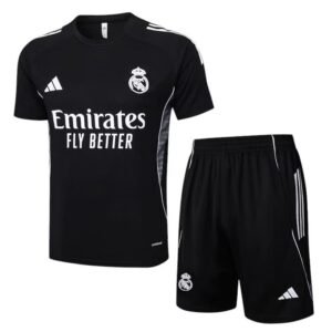 Ensemble Maillot Training Real Madrid 2025/2026 Noir