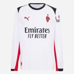 Maillot AC Milan Extérieur Manches Longues 2025/2026