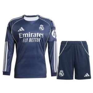Maillot Manches Longues Real Madrid Extérieur Enfant 2025/2026