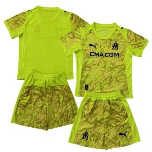 Maillot Marseille Gardien Enfant 2025/2026 Vert – Image 1