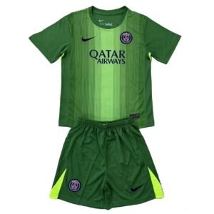 Maillot PSG Gardien Enfant 2025/2026 Vert – Image 2