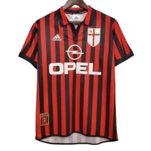Maillot Rétro AC Milan Domicile 1999/2000