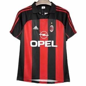 Maillot Rétro AC Milan Domicile 2000/2001