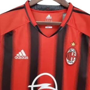 Maillot Rétro AC Milan Domicile 2004/2005 – Image 4