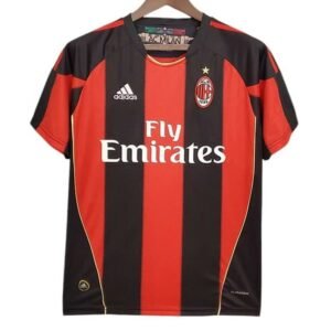 Maillot Rétro AC Milan Domicile 2010/2011